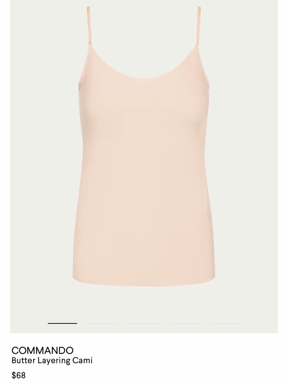 Commando Butter Layering Cami Large
